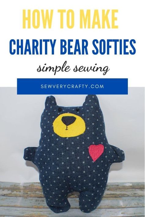 Simple Toy Sewing Pattern, Cedar House, Charity Project, Basic Sewing, Simple Sewing, Sewing Stuffed Animals, Baby Baskets, Operation Christmas Child, Beginner Sewing