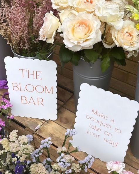 The baby shower of dreams for the lovely @sophxharris 🍼💞💙🌸🕊️🌼🌷✨ A 6ft fresh floral pillar, table flowers, bud vases and our add on Bloom Bar all created for this lovely day. Loved every second of bringing Sophie’s dreamy vision to life 🫶 Boards and tables - @ammazing_setups Cake - @cakethatcardiff #babyinbloom #bloombar #floralpillar #pastelflowers #pastelpillar #pastelflowerpillar #flowerpillar #babyshower #babyshowerinspo #pastelbudvases #brokenarch #pastelbrokenarch #weddingfloristwal... Baby In Bloom Flower Bar, Baby In Bloom Shower Ideas Centerpieces, Baby In Bloom Decor, Hoco Brunch, Bouquet Station, Baby Shower Baby In Bloom, Pillar Table, Bloom Bar, Hoco 2024