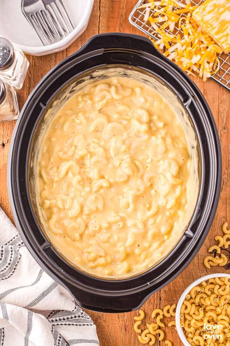 Cheddar Soup Mac And Cheese, Crockpot Treats, Crockpot Macaroni And Cheese, Slow Cooker Macaroni And Cheese Recipe, Crockpot Macaroni, Good Macaroni And Cheese Recipe, Crockpot Mac And Cheese, Crockpot Ribs, Slow Cooker Baking