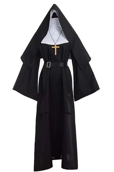 Halloween Gown, Nun Outfit, Classic Gown, Nun Costume, Fancy Dress Halloween, The Nun, Womens Fancy Dress, Classic Halloween, Fancy Dress Costume