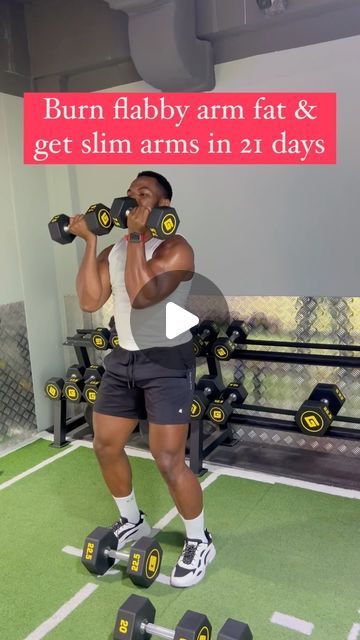 GODRIC | Medical Doctor & Fitness Coach on Instagram: "Fat-burning arms workout(Save/Share/Try/Like)  Complete 3x25 Reps in each for the next 21 days  1:1 coaching and meal plan-Link in bio🤝  #armsworkout #foryou #trendingreels #trend #reels #reelsinstagram #explore #formen #forwomen #bodybuilding #fatloss #weightloss #getfit #dubaipersonaltrainer #dubailife #dubailifestyle #dubai #newtrend #armsday #motivational #fitnessaddict" Arm Workout Videos, Arm Day Workout, Burn Arm Fat, Easy Exercise, Belly Workout Challenge, Boo Thang, Arms Workout, Arm Exercises, Exercise Videos