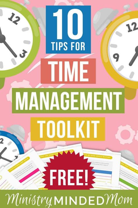 FREE time management printables, templates for better productivity. This time management toolkit helps you to use your time more wisely and take advantage of ptime pockets. via @ministrymindedmom Time Management Printable, Different Types Of Meditation, Time Management Tools, Working Mom Tips, Effective Time Management, Energy Management, Time Management Skills, Keeping A Journal, Writing About Yourself