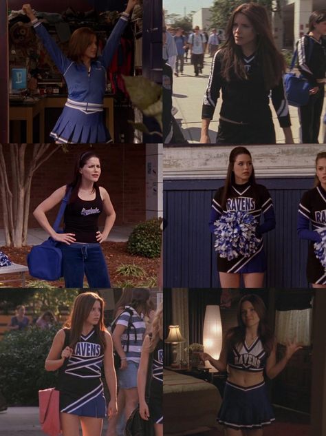 Movie Cheerleader Outfits, One Tree Hill Cheer Uniform, 2000 Cheerleader, One Tree Hill Cheerleader Costume, Brooke Davis Costume, One Tree Hill Cheerleader, Brooke Oth Outfits, Cheerleader Inspired Outfit, Brooke Davis Fashion