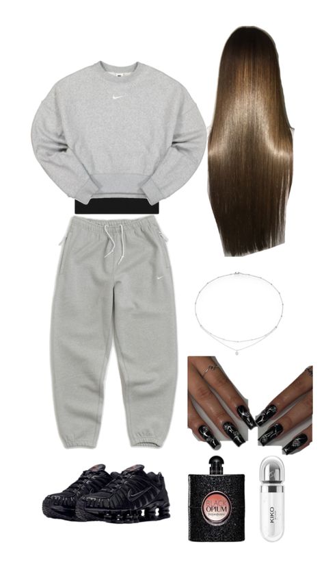 Shox Nike Outfit, Nike Shox Outfit, Sixth Form Outfits, Casual Preppy Outfits, Cute Lazy Day Outfits, Neue Outfits, Zara Fashion, Lazy Day Outfits, Nike Shox