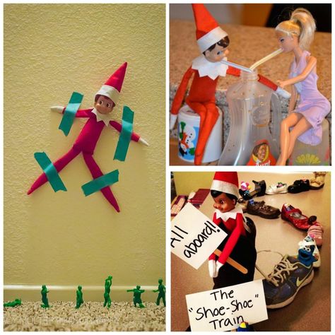 elf on the shelf ideas Elf On The Shelf Coloring, Elf On The Shelves, Elf Shenanigans, Tree Props, Elf Ideas Easy, Elf Drawings, Easy Elf On The Shelf, Easy Elf, Elf Magic