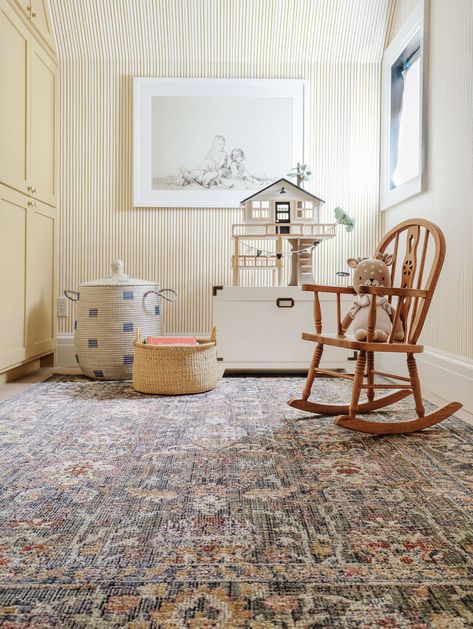 Chris Loves Julia x Loloi rugs are here!! - Chris Loves Julia Best Rugs For Children, Loloi Rug In Nursery, Chris Loves Julia Playroom, Kids Room Area Rug, Chris Loves Julia Rug, Chris Loves Julia Loloi Rug, Kids Playroom Rug, Chris Loves Julia Rugs, Playroom Rug Ideas