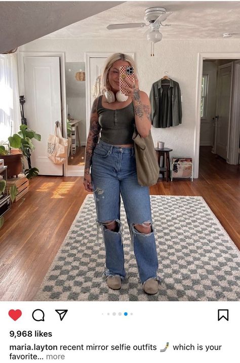 How Pinterest Sees Me Outfit, Hair Stylist Outfit, 2020s Fashion, Hippie Style Clothing, Thrifted Outfits, Fashion Boho, Stylish Work Outfits, Comfy Fashion, Curvy Outfits