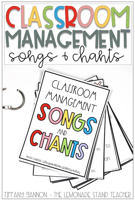 Classroom Cheers, Classroom Management Songs, Kindergarten Classroom Setup, Kindergarten Classroom Management, Perfect Classroom, Classroom Management Elementary, Teaching Classroom Management, Kindergarten Songs, Classroom Songs