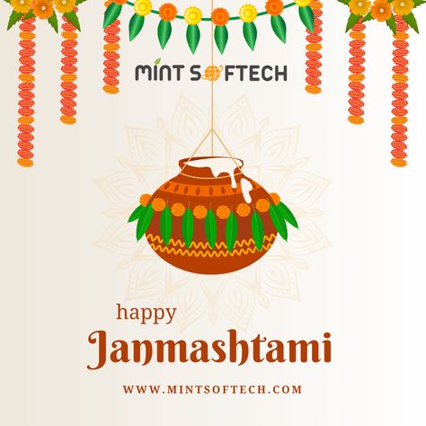 Krishna Janmashtami day Wish from Mintsoftech Krishna Birth, Happy Krishna Janmashtami, Happy Krishna, Janmashtami Wishes, Festival Quotes, Birthday Wishes For Son, Birthday Wish For Husband, Wishes For Husband, Birthday Wishes For Brother