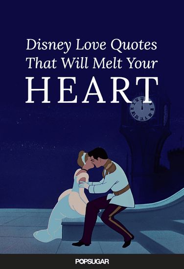 16 Disney Quotes That Will Make Your Heart Melt Disney Quotes About Love, Disney Amor, Disney Love Quotes, Patience Quotes, Now Quotes, Photo Facebook, Sweet Love Quotes, Quotes About Love, Quotes Disney