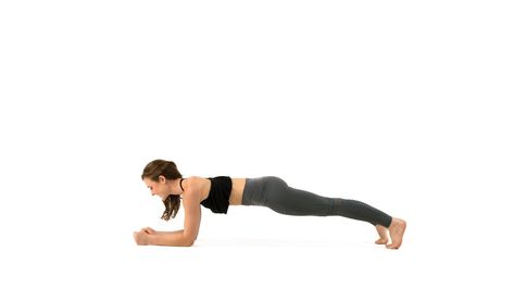 Core Anatomy, Dolphin Pose Yoga, Plank Muscles, Plank Pose Yoga, Core Yoga Poses, Forearm Plank, Strengthening Yoga, Yoga Abs, Dolphin Pose