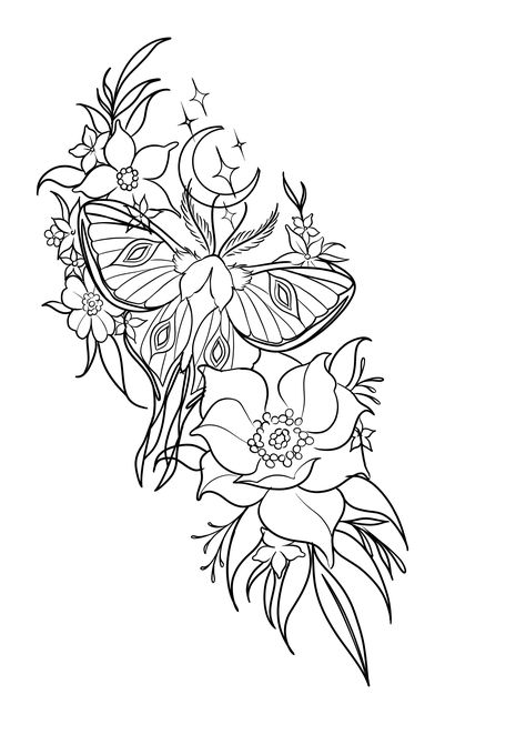 Tattoos For Forearm For Women, Tattoo Sleeve Outline, Arm Outline Template For Tattoo, Skull Butterfly Tattoo Design, Butterfly Tattoo Forearm, Tattoos Stencils Outline, Bunny Tracks, Skull Butterfly Tattoo, Outer Forearm Tattoo