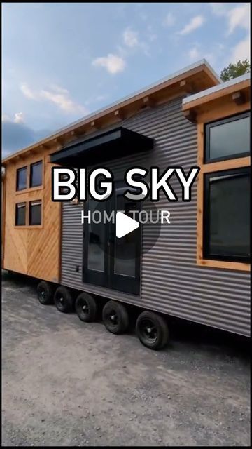 Timbercraft Tiny Homes on Instagram: "Welcome to Big Sky, come on in! 👋" Tiny House On Wheels Floor Plans, Diy Tiny House Under $5000, Tiny Home Trailer, Big Tiny House, Tiny Homes On Wheels, Timbercraft Tiny Homes, Tiny Home On Wheels, Sky Home, Cozy Homes