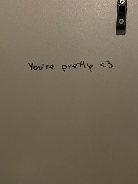 From when I went to the bathroom and found the cutest message on the stall. #pretty #messagr #wallpaper #aesthetic #tiktok #cutedrawing Your So Pretty, Pretty Aesthetic, Fav Quotes, Aesthetic Tiktok, Cute Messages, The Bathroom, Wallpaper Aesthetic, So Pretty, The Cutest