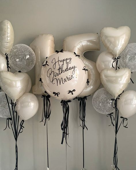 Balloons bring color and fun to any event, creating a joyful atmosphere for all ages. Perfect for celebrations, they add a festive touch with endless design possibilities! #BalloonDecor #PartyDecor #EventStyling #CreativeDesign #UniqueDecor #BalloonArt #EventDecor #LuxuryBalloons #BalloonDesign #CelebrationDecor #PartyPlanning #DecorInspiration #BalloonCreations #EventDecorIdeas #EventDesign #BalloonInstallations #PartyStyling #EventDecorExperts Happy Birthday Maria, 21st Birthday Balloons, Bride To Be Decorations, Surprise Birthday Decorations, 14th Birthday Cakes, Eighteenth Birthday, Simple Birthday Decorations, 21st Birthday Photoshoot, Cute Birthday Ideas