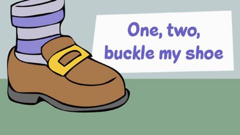 One, two, buckle my shoe. An animated version of the popular children's nursery rhyme 'One, two, buckle my shoe' with lyrics. 1 2 Buckle My Shoe, One Two Buckle My Shoe, Buckle My Shoe, Traditional Nursery Rhymes, Counting Songs, Reception Class, Teaching Counting, Nursery Songs, Funny Morning Pictures