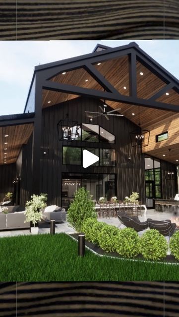 Stacee Lynn on Instagram: "Welcome To Barndominium Envy Friday I shared this stunning Barndo exterior a couple of weeks ago and the requests poured in to see a little of the inside…so here you go. AMAZING!! The soaring ceilings are over the top gorgeous. Our client just ordered their steel package. I’ll keep you posted on this beauty. I hope you have been Barndo Inspired. Happy Friday, everyone. #barndominiumfloorplans #barndominium #barndo #barndominiums #barndotour #barndoenvy #barndominiumenvy #luxurybarndominium #barndominiumplans #barndominiumplanningexperts #barndominiumgoals #metalbuildinghome #barndominiumdesign #barndominiumsofinstagram #barndominiumhouse #barnhouse #floorplan #floorplans #farmhouse #texasbarndominium #steelhouse #barnhouse #barnhome #barnhomeliving" Barndominium With Gable Porch, Walk Out Barndominium, 2 Story Barndominium With Balcony, Barndominium 2 Story Interior, The Murphy Barndominium, Barndominium Ideas Two Story, Upscale Barndominium, Modern Barndo Interior, Dark Barndominium Ideas