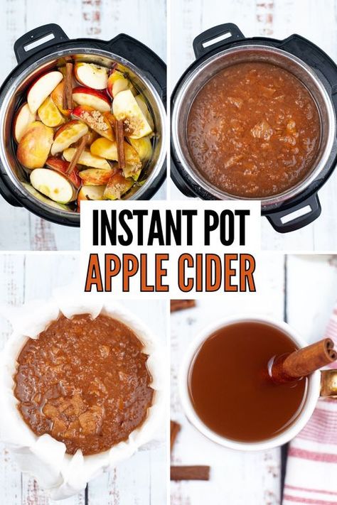 Easy Apple Cider Recipe, Instant Pot Apple Cider, Multicooker Recipes, Hot Apple Cider Recipe, Apple Cider Recipe, Best Drink, Apple Recipes Easy, Homemade Apple Cider, Spiced Apple Cider