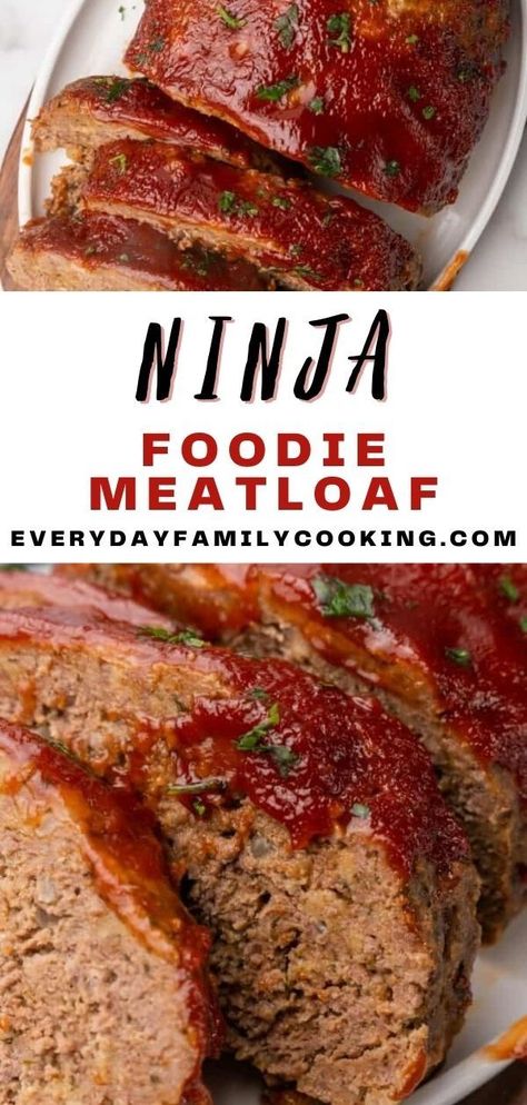 Ninja Foodi Meatloaf, Pressure Cooker Meatloaf, Beef Spices, Air Fryer Recipes Chicken Wings, Baked Meatloaf, Black Color Hairstyles, Multi Cooker Recipes, Ninja Cooking System Recipes, How To Cook Meatloaf