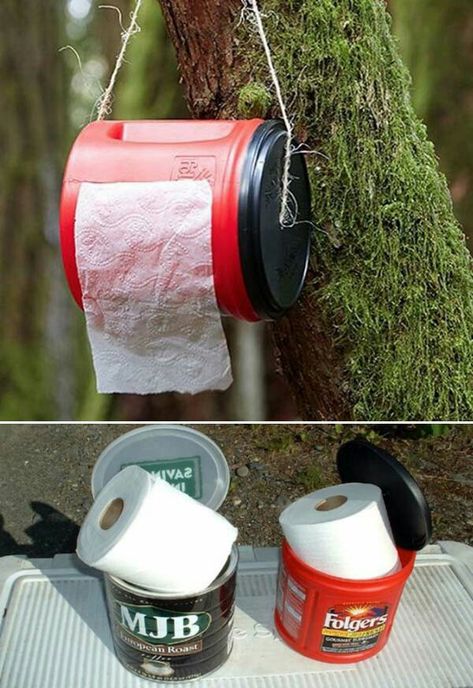 Camping Bedarf, Camping Hacks Food, Tent Camping Hacks, Camping Diy, Camping Hacks Diy, Camping Toilet, Bushcraft Camping, Diy Camping, Bug Out Bag