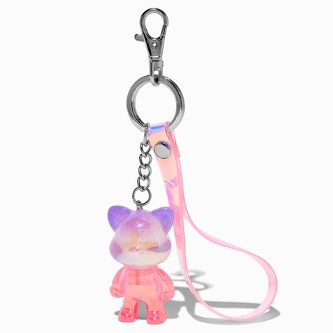 Claire's Holographic Bear Keychain Cool Keychains, Bear Keychain, Fashionable Jewelry, Global Brands, Wallet Accessories, Jewelry And Accessories, Metal Style, Accessory Gift, Fashion Jewelry