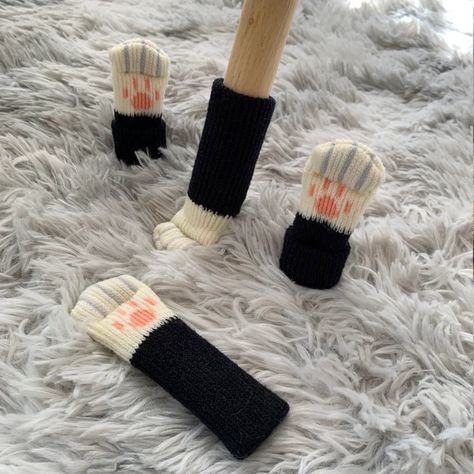 Cat Paw Chair Socks - Shut Up And Take My Money Cat Paw Chair Socks, Piano Chair, Chair Socks, Chair Leg Covers, Funny Shower Curtains, Halloween Skeleton Decorations, Furniture Scratches, Candle Store, Key Chain Holder