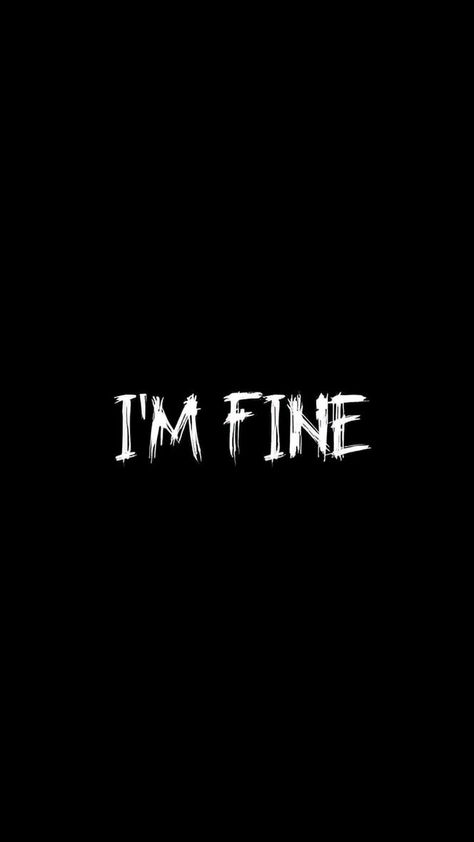 I'm Fine Wallpaper, Black Poker Cards Wallpaper, Wallpapers For Iphone 12, Iron Man Hd Wallpaper, Deep Quotes That Make You Think, I Am Fine, Iphone Wallpapers Hd, Wallpapers Ipad, Hd Wallpaper Android