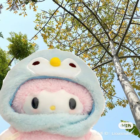 Sanrio Piano, My Melody Icon, Melody Icon, Phone Inspiration, Doll Makeup, Twitter Profile, Hello Kitty Pictures, Plush Pattern, Cute Stuffed Animals