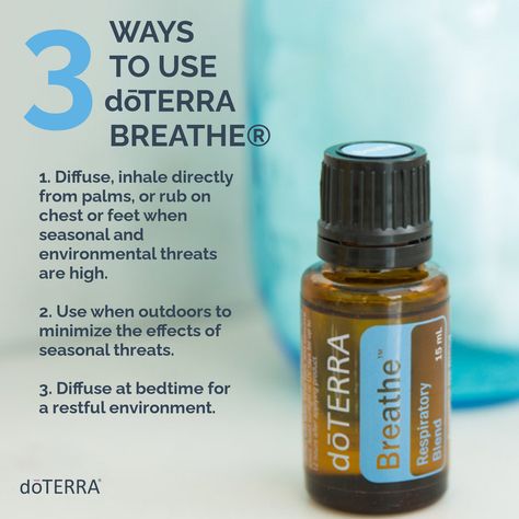 doTERRA Breathe® blend helps promote clear airways and includes Laurel Leaf, Peppermint, Eucalyptus, Melaleuca, Lemon, Cardamom, Ravintsara, and Ravensara. Breathe Doterra, Doterra Breathe, Essential Oils Video, Peppermint Eucalyptus, Essential Oil Education, Essential Oil Safety, Essential Oil Companies, What Are Essential Oils, Laurel Leaf