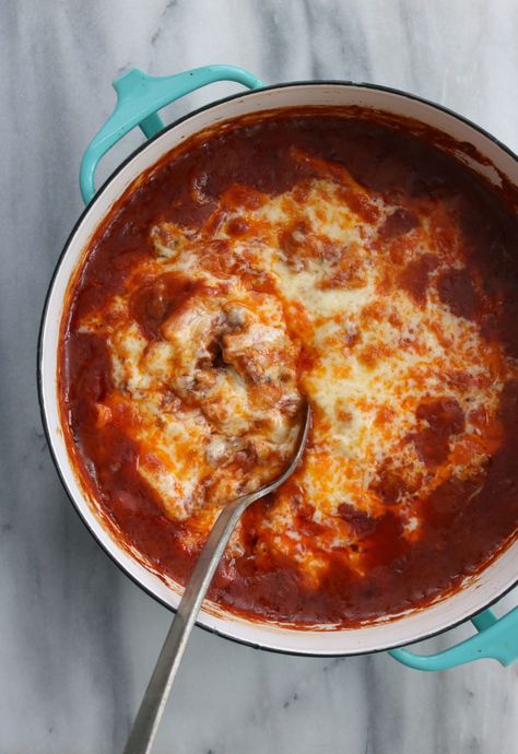 Jan's Beefaroni - Dinner With Julie Julie Powell, Dried Pasta, Weekly Meals, Moon Surface, Quick Dinners, Pasta Ingredients, I Just Realized, To My Dad, Sunday Suppers