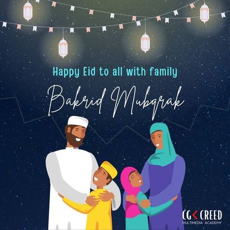 Happy Bakrid to all friends and family members. 🐐 #cgcreed #bakridmubarak Bakrid Poster, Happy Bakrid, Beauty Salon Posters, Happy Eid, All Friends, Friends And Family, Funny Facts, Family Members, Disney Characters