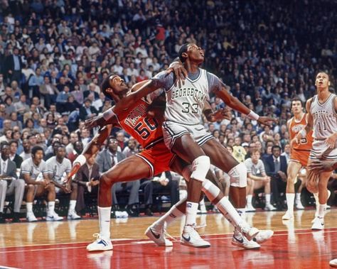 Classic SI Photos of Patrick Ewing | Sports Illustrated Ralph Sampson, Patrick Ewing, American Athletes, Bleacher Report, Sports Coach, Sport Illustration, Ncaa Basketball, Basketball Legends, Love And Basketball