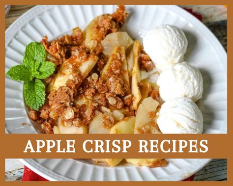 Impossible Desserts, 13x9 Desserts, Apple Crisp Dessert, Apple Cranberry Crisp, Crisp Recipes, Apple Dishes, Caramel Recipes Sauce, Fall Desserts Easy, Just A Pinch Recipes