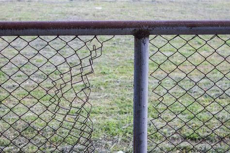 Fix Chain Link Fence, Chain Link Fence Repair, How To Repair Chain Link Fence, Replace Chain Link Fence, Make Chain Link Fence Taller, Aluminum Fence Gate, Cyclone Fence, Chain Fence, Chain Link Fence Installation