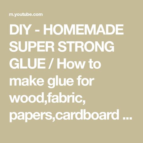 Home Made Glue, Homemade Mod Podge Recipe, How To Make Glue, Homemade Wallpaper, Chalk Paint Recipe, Diy Glue, Sculpture Studio, Glue Craft, Free Printable Stationery