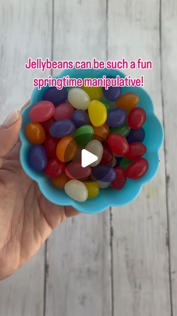 Melanie Price on Instagram: "How fun are jellybeans? They can add a little something extra to your Spring or Easter learning activities!   1. Set up a jelly bean transfer activity.  Place a bowl of jellybeans next to an empty bowl for students to transfer with a small scoop or spoon.  This is great for fine motor, counting, and crossing the midline.   2. Set up a counting station.  I got this bunny tray at Dollar Tree and wrote numbers in the little spots.  Students can count the correct amount of jellybeans into each spot.   3. Estimation stations are always fun.  You could just show your students the jar full of jellybeans at circle time and have everyone make a guess or you could set up a station and let them observe and think about it and then write their guess on a post it.  After eve Easter Learning Activities, Crossing The Midline, Jelly Bean, Circle Time, Think About It, Jelly Beans, 2 Set, Post It, Fine Motor