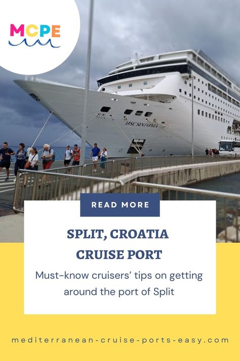 Split Croatia cruise port Florence In A Day, Messina Sicily, Diocletian's Palace, Venice Map, Packing For Europe, Best Of Italy, Split Croatia, Mediterranean Cruise, Dubrovnik Croatia