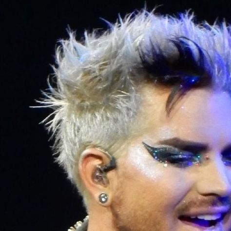 alalwayz 📷💜👑⭐️🎤🌈 on Instagram: "Proof that Adam is The Great Glitterini!  Really do think he was born with glitter on his face, and now it’s everywhere! ✨💎 @adamlambert 💙👑⭐️🎤🌈 @officialqueenmusic QAL Queen + Adam Lambert Rhapsody Tour 

#adamlambert 
#adamlambertfans 
#glamberts 
#thegreatglitterini 
#adamlambertqueen 
#queenandadamlambert 
#surefirewinners" New Eye Makeup, Adam Style, Chicago Shows, Adam Lambert, Style Icon, Then And Now, And Now, Eye Makeup, Glitter