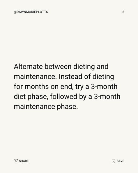 Dieting nonstop isn’t the answer to lasting fat loss. In fact, it’s a recipe for failure. Extended calorie restriction can slow your metabolism, lead to muscle loss, and cause your body to fight back by storing more fat once you stop. The cheat method? Periodization. This strategy involves cycling between periods of calorie deficit (to lose fat) and maintenance (to recover). Think of it like taking strategic breaks—just like you wouldn’t work 7 days a week without a rest, your body n... Calorie Cycling, Calorie Restriction, Calorie Deficit, 2025 Vision, 2024 Vision, Build Muscle, Fat Loss, Vision Board, Cycling