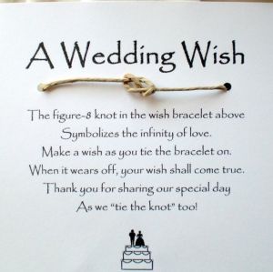 Luxurious Wedding, Tie The Knot, Wish Bracelets, Wedding Wishes, E Card, Here Comes The Bride, Tie The Knots, Two People, Wedding Bracelet