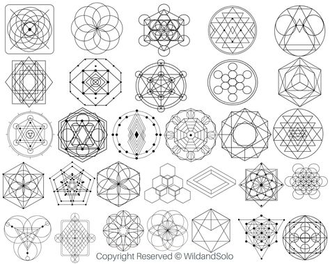 Sacred Geometry Svg Bundle, Minimalistic Svg, Tattoo Svg, Mandala Svg, Shape Svg, Abstract Svg, Astrology Svg, Commercial Use Included - Etsy Sacred Geometry Art Mandalas, Tattoo Svg, Sacred Geometry Mandala, Unique Xmas Gifts, Sacred Geometry Patterns, Sacred Geometry Tattoo, Photo Prompts, Sacred Geometry Art, Geometric Design Art