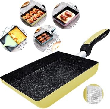 Lemon Crumb Cake, Japanese Omelette, Non Stick Frying Pan, Egg Pan, Omelette Pan, Best Pans, Mini Egg, Breakfast Routine, Polymer Plastic