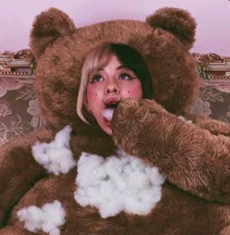 Melanie Martinez, A Girl, Teddy Bear, On Instagram