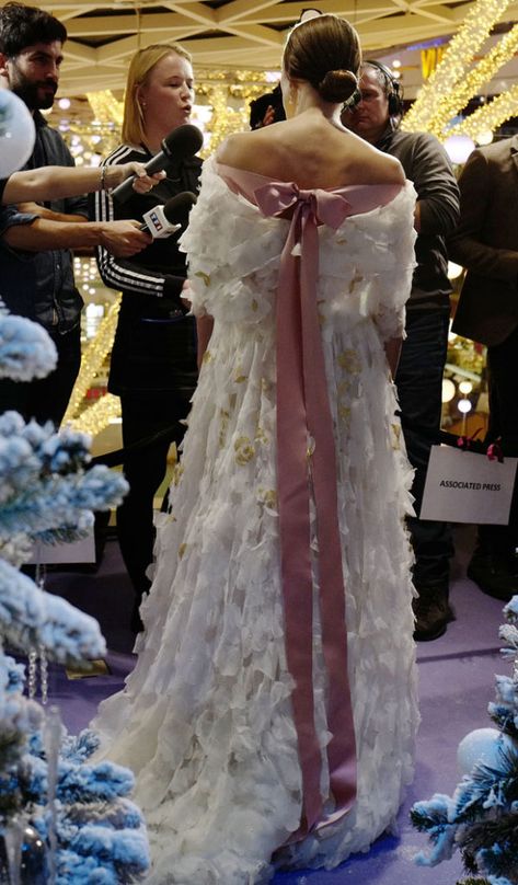 Keira-Knightley-In-Chanel-Haute-Couture-The-Nutcracker-and-the-Four-Realms-London-2018 by Jewelersoul. Marchesa Bridal Gowns, Anna Brewster, Nutcracker And The Four Realms, Marchesa Bridal, Music Monday, Red Carpets, Chanel Haute Couture, The Nutcracker, Celeb Style