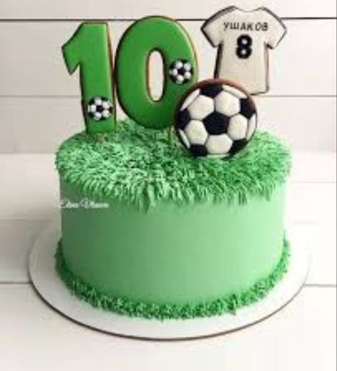 Soccer Birthday Cakes, Football Birthday Cake, Soccer Cake, Soccer Birthday Parties, Yoghurt Cake, Sport Cakes, Football Cake, Pistachio Cake, Bowl Cake