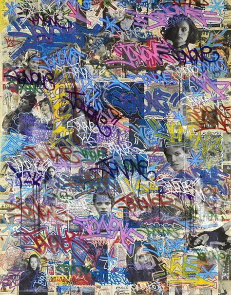 Graffiti art, which emerged in New York in the 1970s, became associated with the explosion of hip hop culture in the 1980s. Grafitti Street, Museum Exhibition Design, New York Graffiti, Sidewalk Chalk Art, Street Art Paris, Streets Of New York, Graffiti Tagging, Motorcycle Painting, Amazing Street Art