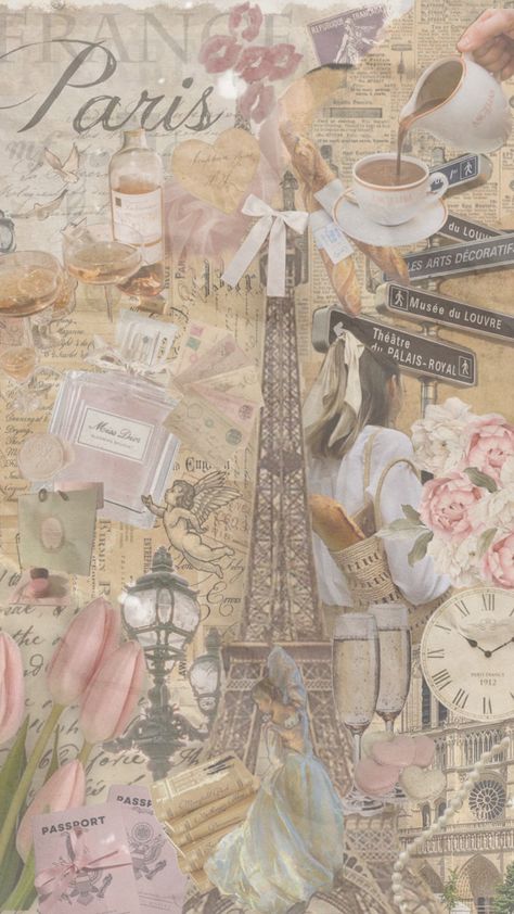 yasss romanticization of francee #aesthetic #vibes #fyp #paris #coquette #slay Coquette Aesthetic Wallpapers, Cocette Aesthetic Poster, Cocette Aesthetic Wallpaper, Coquette Aestethic Images, Couqutte Aesthetic Wallpapers, Coquette Collage Wallpaper, Pink Collages, Paris Coquette, Coquette Aesthetic Wallpaper