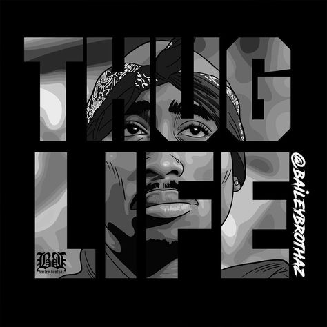 480 Likes, 32 Comments - BaileyBrothaz (@baileybrothaz) on Instagram: “THUGLIFE T-shirts Now available!! Check our bio for the link to our shop page for more !! . . .…” 2pac Westside, Tupac Shakur, Thug Life, Tupac, Group Chat, Old School, Wallpapers, Instagram