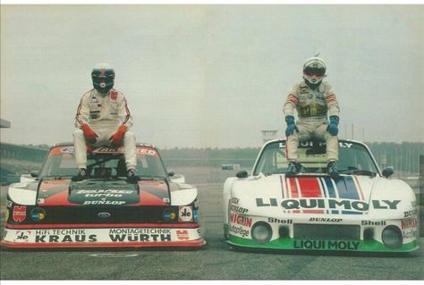 Porsche 935 J and Ford Capri Ford Motorsport, Race Car Driving, Porsche Sports Car, Porsche 935, Fast Sports Cars, Classic Racing Cars, Ford Capri, Cool Sports Cars, Vintage Race Car