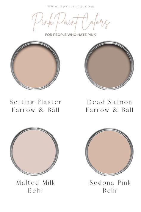 Dead Salmon Farrow And Ball, Salmon Paint Color, Whimsical Room, Room Colours, Pink Paint Colors, Remodel Diy, Beige Paint, Themed Rooms, Neutral Paint